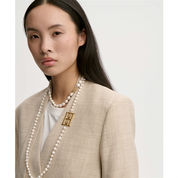 By Malene Birger Chakallo Halskæde, Soft White 